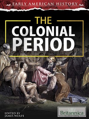 cover image of The Colonial Period